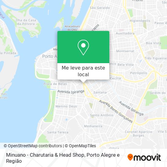 Minuano - Charutaria & Head Shop mapa