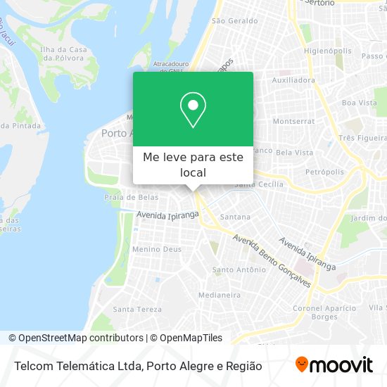 Telcom Telemática Ltda mapa