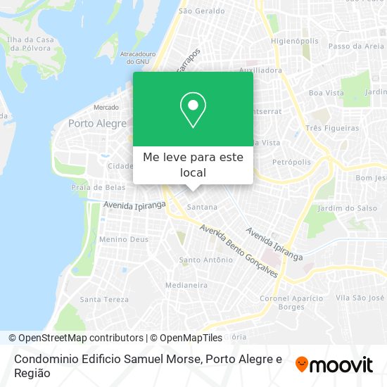 Condominio Edificio Samuel Morse mapa