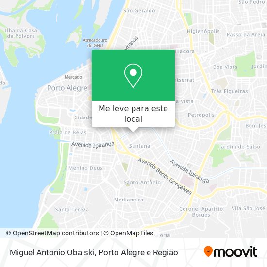 Miguel Antonio Obalski mapa