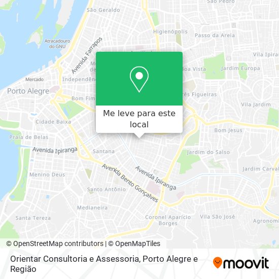 Orientar Consultoria e Assessoria mapa