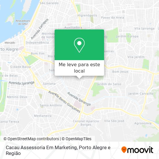 Cacau Assessoria Em Marketing mapa