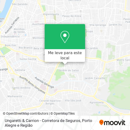 Ungaretti & Carrion - Corretora de Seguros mapa