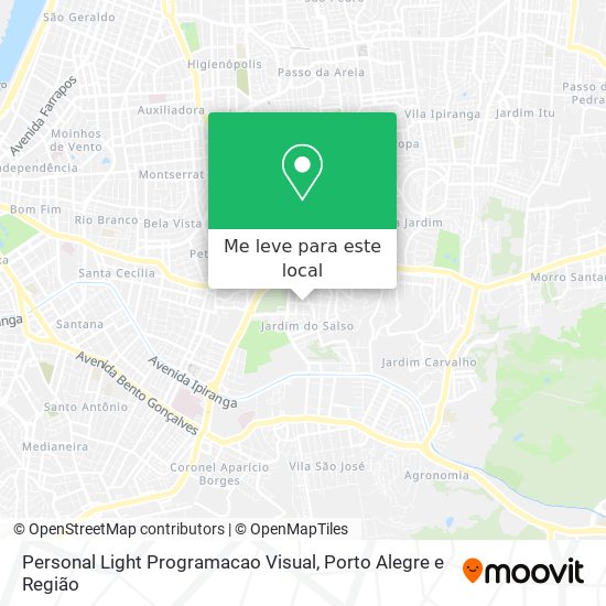 Personal Light Programacao Visual mapa