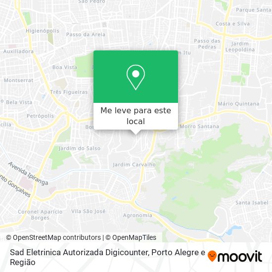 Sad Eletrinica Autorizada Digicounter mapa