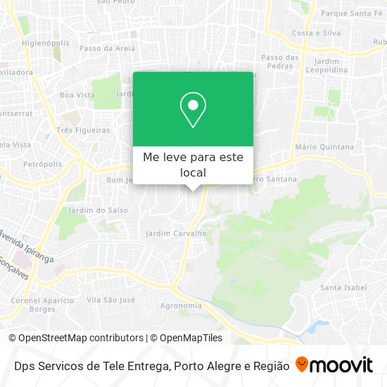 Dps Servicos de Tele Entrega mapa