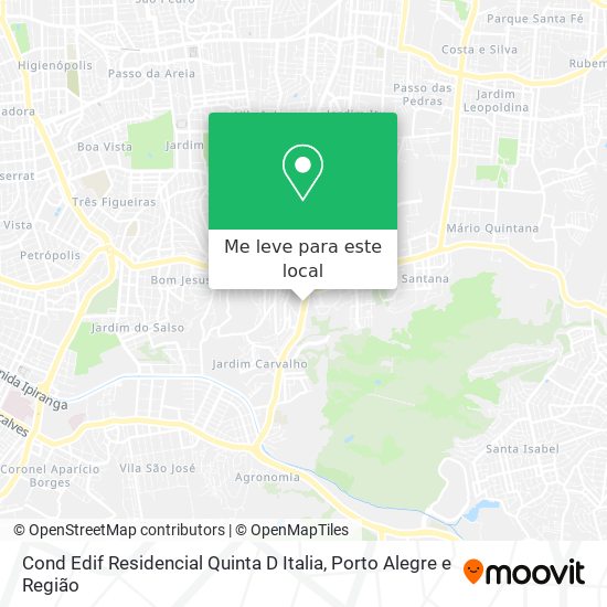 Cond Edif Residencial Quinta D Italia mapa