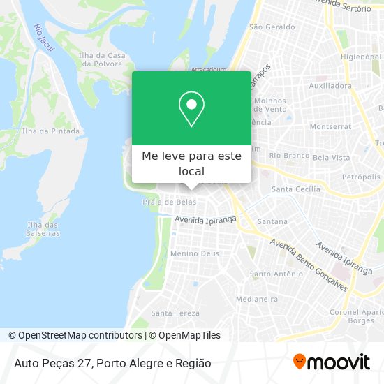 Auto Peças 27 mapa