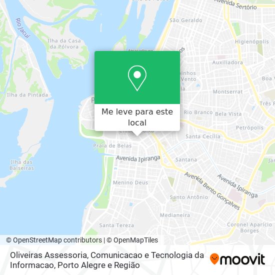 Oliveiras Assessoria, Comunicacao e Tecnologia da Informacao mapa