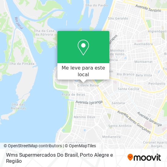 Wms Supermercados Do Brasil mapa