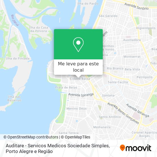 Auditare - Servicos Medicos Sociedade Simples mapa