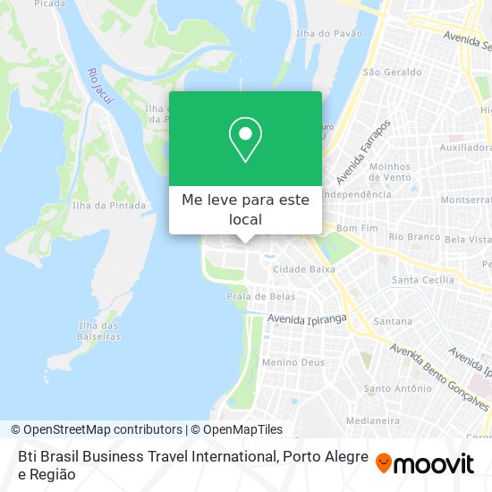 Bti Brasil Business Travel International mapa