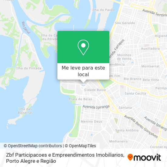 Zbf Participacoes e Empreendimentos Imobiliarios mapa