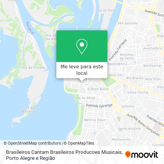 Brasileiros Cantam Brasileiros Producoes Musicais mapa