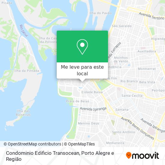 Condominio Edificio Transocean mapa