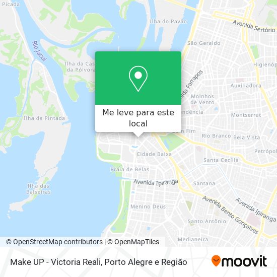 Make UP - Victoria Reali mapa