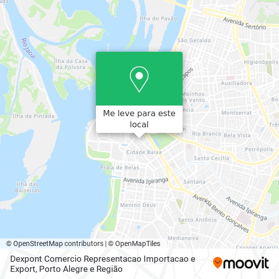 Dexpont Comercio Representacao Importacao e Export mapa