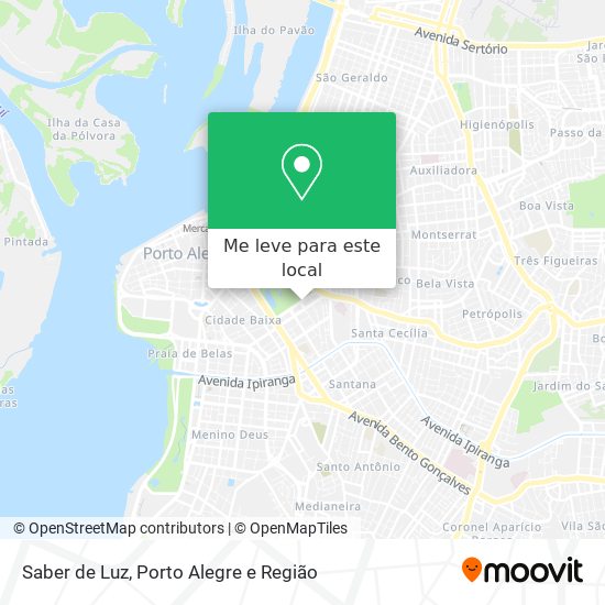 Saber de Luz mapa