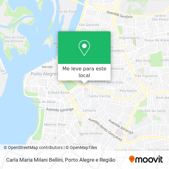 Carla Maria Milani Bellini mapa