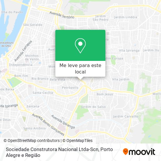 Sociedade Construtora Nacional Ltda-Scn mapa
