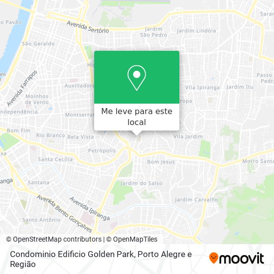 Condominio Edificio Golden Park mapa