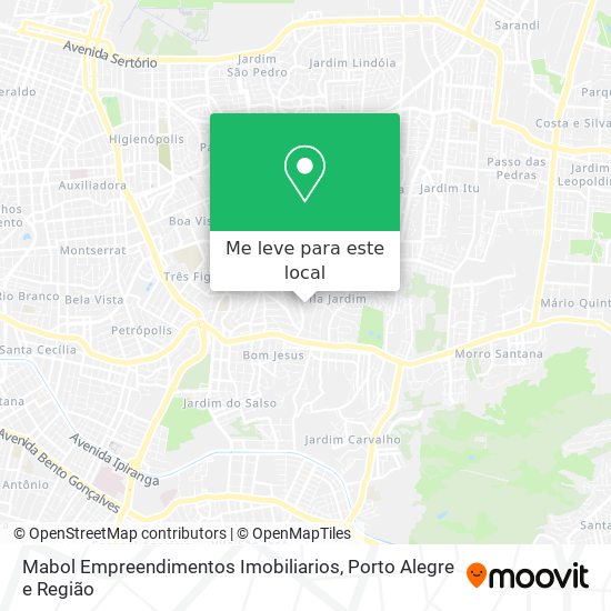 Mabol Empreendimentos Imobiliarios mapa