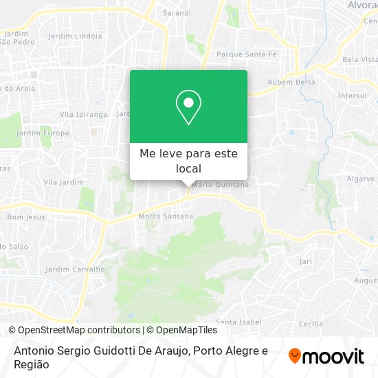 Antonio Sergio Guidotti De Araujo mapa