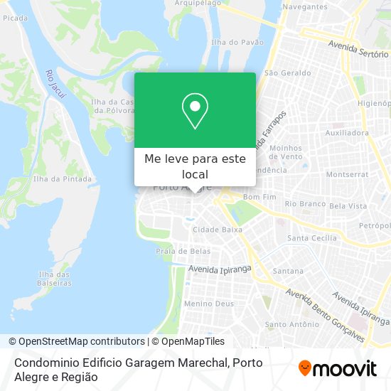 Condominio Edificio Garagem Marechal mapa