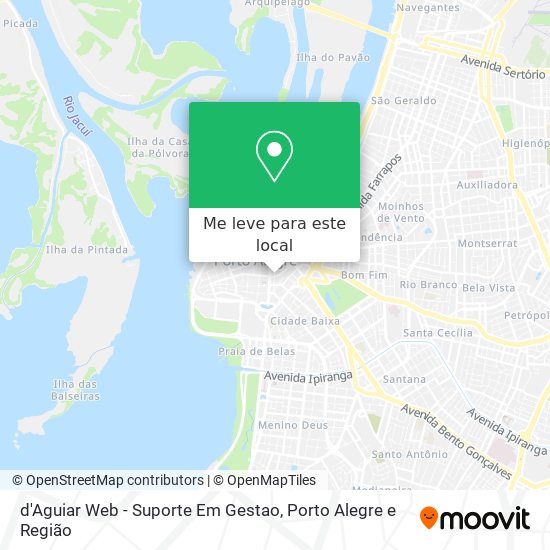 d'Aguiar Web - Suporte Em Gestao mapa