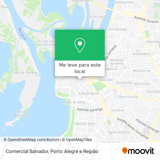 Comercial Salvador mapa