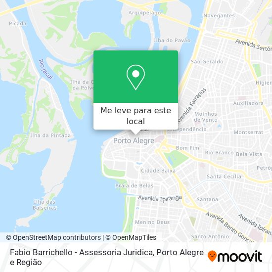 Fabio Barrichello - Assessoria Juridica mapa