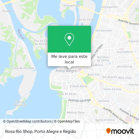 Rosa Rio Shop mapa