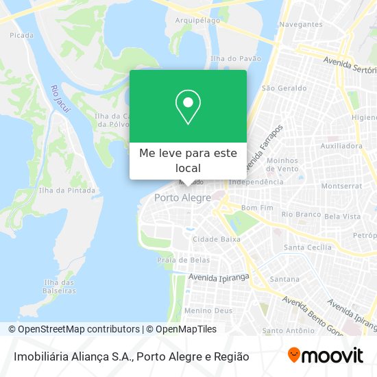 Imobiliária Aliança S.A. mapa