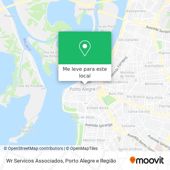Wr Servicos Associados mapa