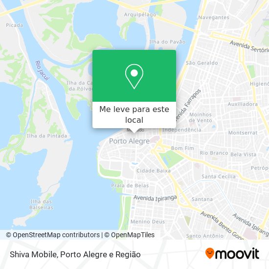 Shiva Mobile mapa