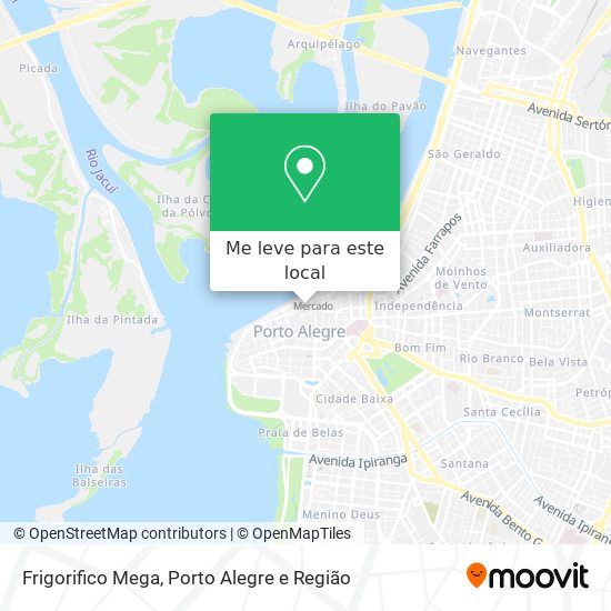 Frigorifico Mega mapa
