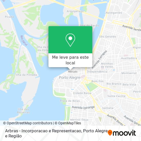 Arbras - Incorporacao e Representacao mapa