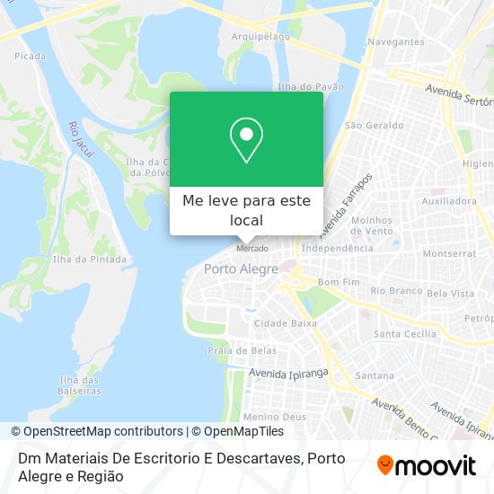 Dm Materiais De Escritorio E Descartaves mapa