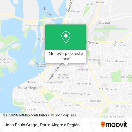 Joao Paulo Gregol mapa