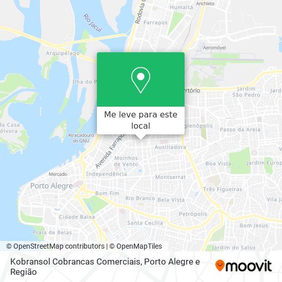 Kobransol Cobrancas Comerciais mapa