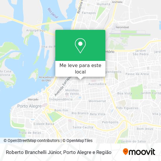 Roberto Branchelli Júnior mapa