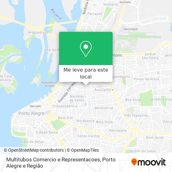 Multitubos Comercio e Representacoes mapa