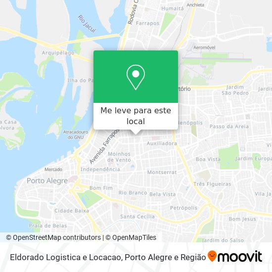 Eldorado Logistica e Locacao mapa