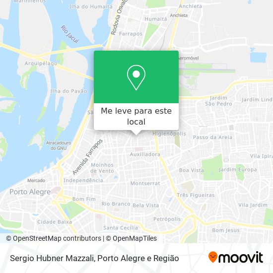 Sergio Hubner Mazzali mapa