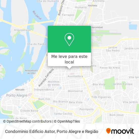 Condominio Edificio Astor mapa