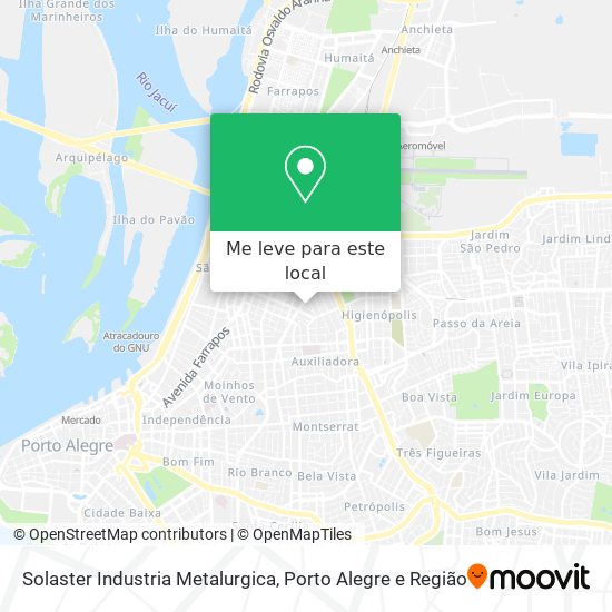 Solaster Industria Metalurgica mapa