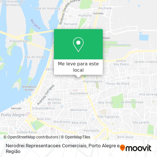 Nerodrei Representacoes Comerciais mapa