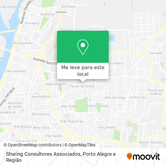 Sharing Consultores Associados mapa