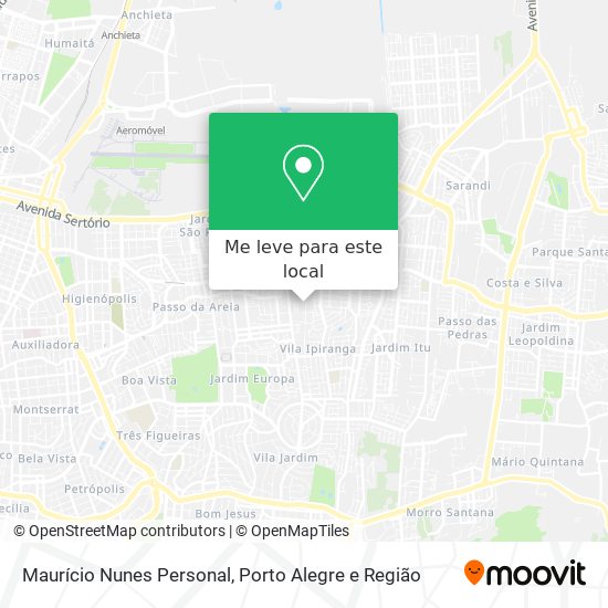 Maurício Nunes Personal mapa