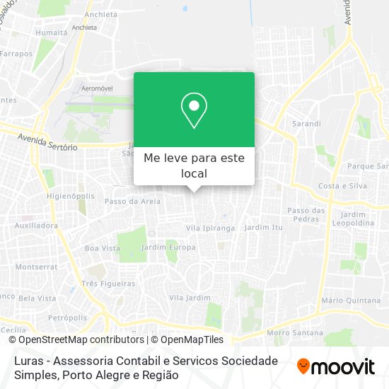 Luras - Assessoria Contabil e Servicos Sociedade Simples mapa